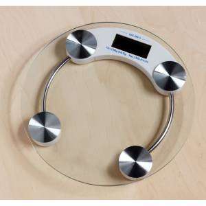 GLASS BATHROOM SCALE